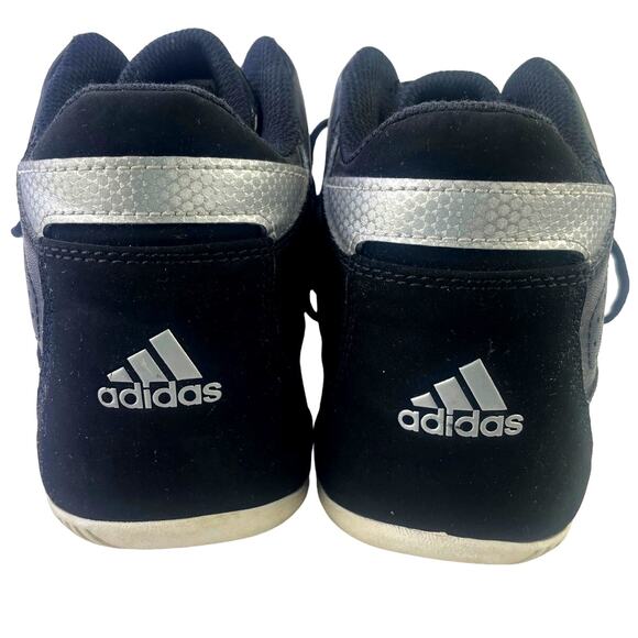 Adidas Mens Commander Lite TD Basketball Athletic Sneaker Shoe Size 6 Blk Silver - Picture 5 of 15